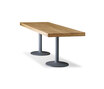 11 Table pieds corolle, plateau bois 11 Table pieds corolle, plateau bois