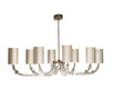 Lartigue | Oval Lartigue Chandelier - MCL11-CLR-BNS Lartigue | Oval Lartigue Chandelier - MCL11-CLR-BNS