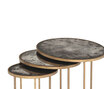Lilypad Nest Of Tables - CST43-OBR-ANT Lilypad Nest Of Tables - CST43-OBR-ANT