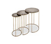 Lilypad Nest Of Tables - CST43-OBR-ANT Lilypad Nest Of Tables - CST43-OBR-ANT
