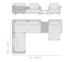 Solaria | Modular sofa Solaria | Modular sofa