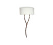 Yves Wall Light - Taper Left - TWL39A-WHG Yves Wall Light - Taper Left - TWL39A-WHG