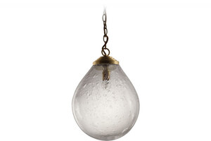 Orb | Large Orb Pendant - MCL43L-CLR-BRG Orb | Large Orb Pendant - MCL43L-CLR-BRG