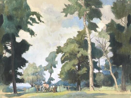 La foret de chantilly La foret de chantilly