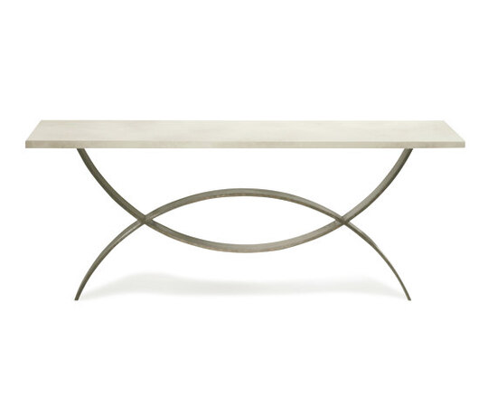 Fishtail | Large Fishtail Console Table - CCT10L-BZD-LIM Fishtail | Large Fishtail Console Table - CCT10L-BZD-LIM