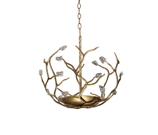 Blossom | Sm Blossom Chandelier - MCL18S-WHG-CLR-NS Blossom | Sm Blossom Chandelier - MCL18S-WHG-CLR-NS