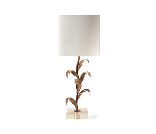 Florentine Leaf Lamp - SLB39-BNS-CLR Florentine Leaf Lamp - SLB39-BNS-CLR
