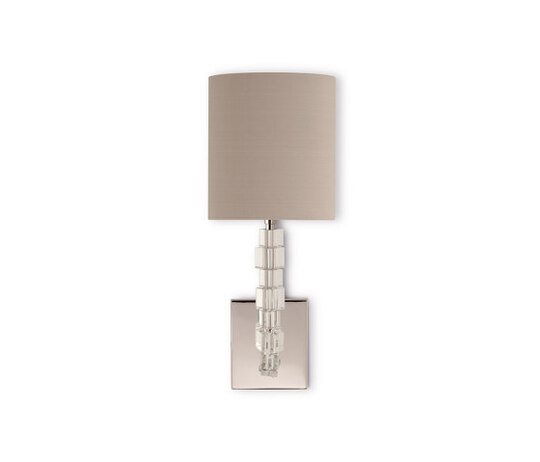Lartigue | Small Lartigue Wall Light - TWL27S-CLR-NKL Lartigue | Small Lartigue Wall Light - TWL27S-CLR-NKL