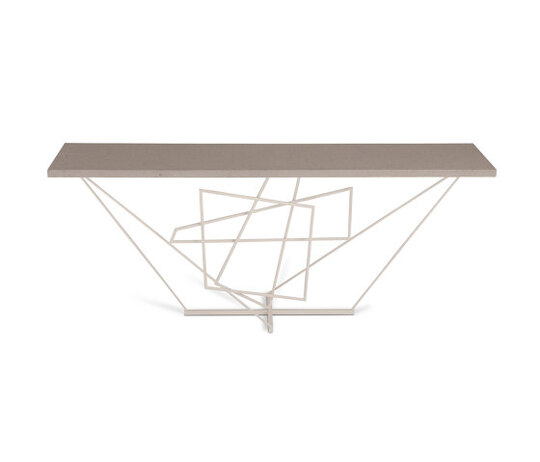 Rhomboid Console Table - CCT26-PLW-FXC Rhomboid Console Table - CCT26-PLW-FXC