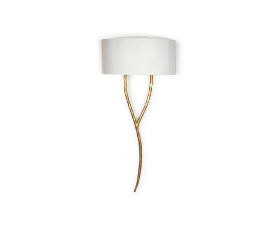 Yves Wall Light - Taper Left - TWL39A-WHG Yves Wall Light - Taper Left - TWL39A-WHG