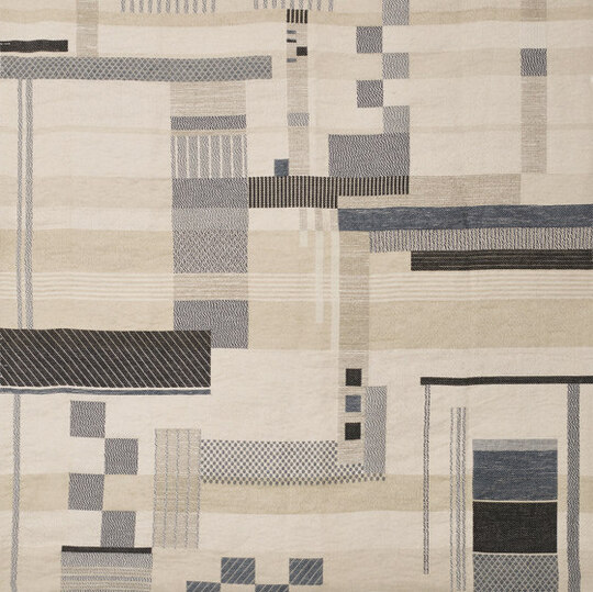 Untitled col.1 black silver over ivory Untitled col.1 black silver over ivory