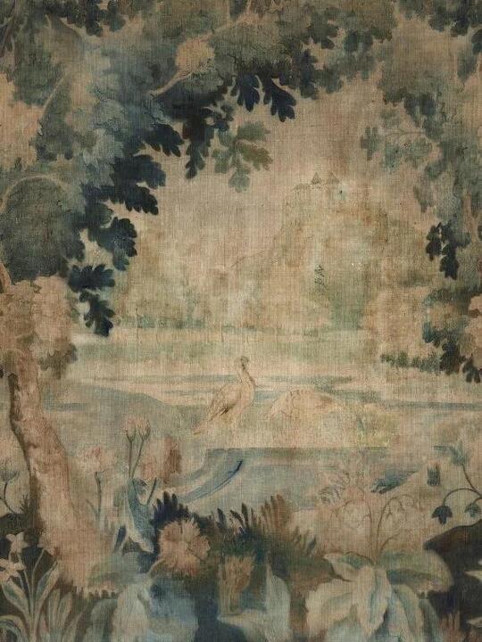 Au bord du lac (Wandbekleding) Au bord du lac (Wandbekleding)