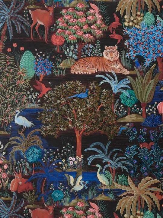 Le jardin du palais (Wandbekleding) Le jardin du palais (Wandbekleding)
