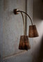 Huck | Large Huck Bathroom Wall Light - Left - B-TWL120LL-FRB Huck | Large Huck Bathroom Wall Light - Left - B-TWL120LL-FRB