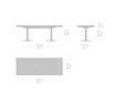 11 Table pieds corolle, Appartement Le Corbusier