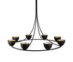 Compton Chandelier - MCL65-BLK