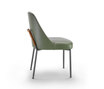 Marley dining chair metal/wood structure