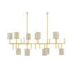 Quantum | Medium Quantum Chandelier - MCL60M-CLR-NWG