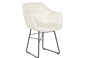 Cara with armrest and steel wire frame - BBW-165-5002