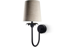 Edith Bathroom Wall Light - B-TWL118-BLK