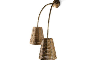 Huck | Small Huck Bathroom Wall Light - B-TWL120S-FRB
