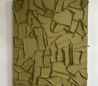 Gemixt acryl moss green