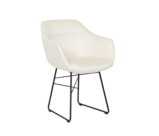 Cara with armrest and steel wire frame - BBW-165-5002