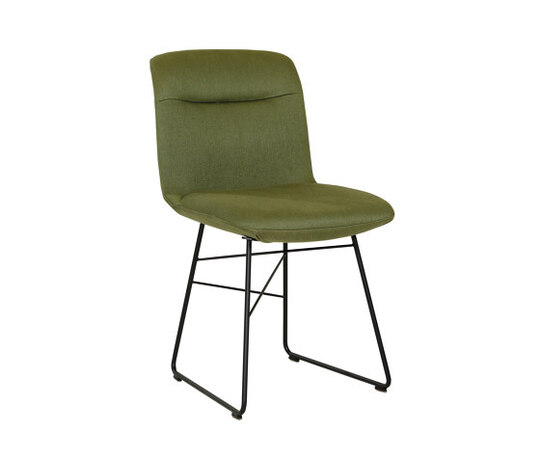 Cara with armrest and wooden frame - BW-165-5000
