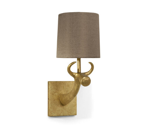 Cow Bathroom Wall Light - B-TWL78-GLD