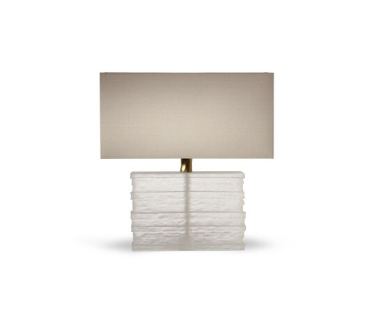 Crystal Strata Lamp - GLB16-CLR-AQB