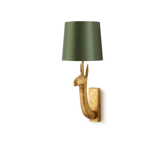 Llama Wall Light - TWL45-DCG-ASPARAGUS