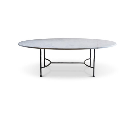 Logan Oval Coffee Table - CFT15-STL-CCP