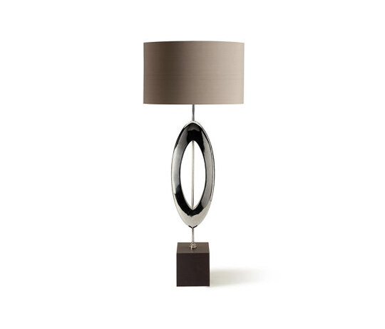 Sculpted Manhattan | Small Sculpted Manhattan Lamp - SLB10S-NKL-SLA