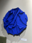 Reinder Schmidt mixed fabrics with acrylic ultramarine blue